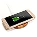 Qi Wireless Charger, GMYLE Wood Series Ultra-Slim Qi Charging Pad for Samsung Galaxy S7 / S6 / Edge / Plus, Note 5, Nexus and all Qi-Enabled Devices - Bamboo