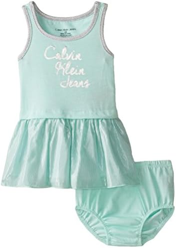 Calvin Klein Baby Girls' Blue Dress