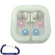 Premium Quality White Earphones with Three Different Interchangeable Ear Tips for the Apple iPod Touch MP3 Media Player with Free Carabiner Key Chain Premium Quality White Earphones with Three Different Interchangeable Ear Tips for the Apple iPod Touch MP3 Media Player with Free Carabiner Key Chain