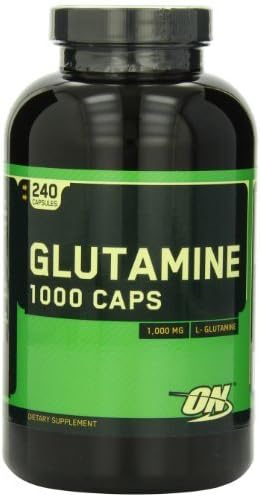 Optimum Nutrition Glutamine 1000 Muscle Recovery Capsules - Tub of 240 by OPTIG