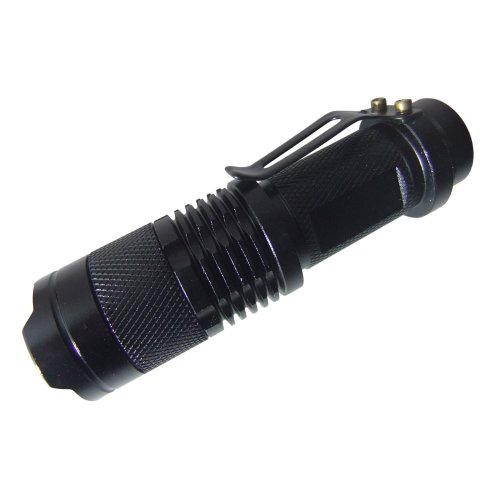 Aubig Mini LX-B05 180LM CREE Q5 Lampe de poche à LED Torche 14500 Zoomable Light 1 pile AAA