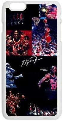 BUTUKU Chicago Bulls Michael Jordan custom Apple Iphone 6 plus Case Cover Hard Protective Plastic Fitted Case 5.5 inch