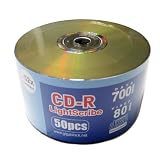 600pcs(Master Carton) Gigablock CD-R 52x Lightscribe Printable Blank Disc