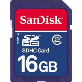 SanDisk 16GB SDHC Memory Card Class 2 - (SDSDB-016G-A11)