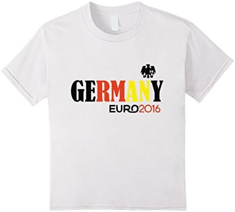 Kids Germany Team Euro 2016 T-Shirt 12 White