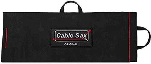 Cable Sax - Guitar Cord Carrier Storage Extender - Model: Original - Black Suede - Std