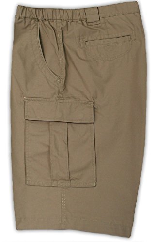 Savane Big Men's Cargo Shorts Expandable Waist