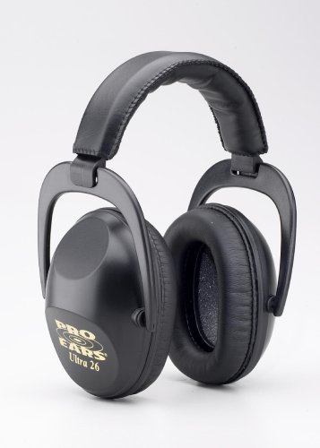 SportingGoods: Pro Ears Ultra 26 Passive Ear Muffs NRR 26, Black
