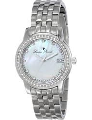 Lucien Piccard Womens LP-12545-22MOP Taney Analog Display Quartz Silver Watch