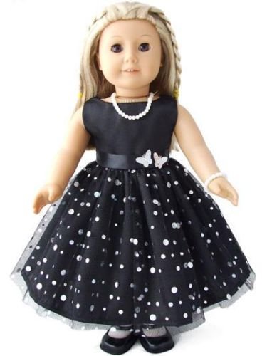 Beautiful Black Party Dress for 18