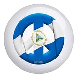 Nicaragua Meyoto Flag Bowling Ball