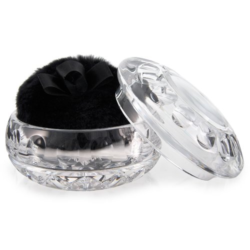 Tryst Noir Crystal Powder Jar