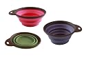 Popware for Pets Collapsible Travel Cup - Brown & Purple - Small