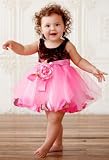 Fairy Princess Flower Tulle Dress, Made in USA, Many Colors Available, 12M-6X