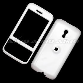 HTC Touch Pro CDMA Sprint Snap On Cover Protector Hard Case Solid White