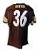 Autographed Jerome Bettis Pittsburgh Steelers Black Throwback Jersey
