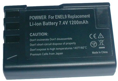 SterlingTek's Premium Nikon D40 SLR 1200mAh Nikon EN-EL9 Battery
