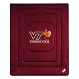 Virginia Tech Hokies NCAA "Locker Room Collection" Twin Bed Comforter