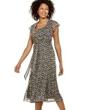 Style&co. Printed Flutter-Sleeve Dress