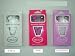 YBUDS earphones with integrated splitter - pink