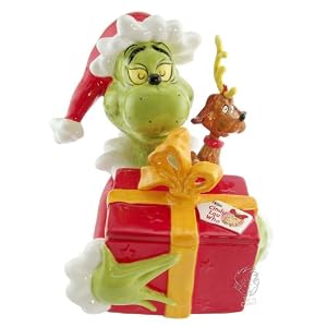 Click here to buy Dr. Seuss How The Grinch Stole Christmas Cookie Jar by Dr. Seuss.