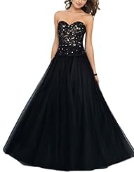 Strapless Sweetheart Belted Beaded Cocktail Tulle Evening Dress/Party Dress 