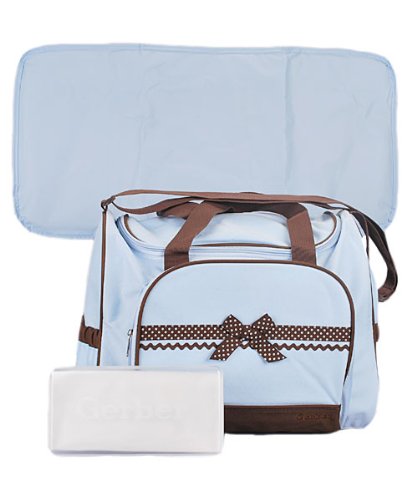 Gerber 3 Piece Diaper Bag blue, one size 41yjwVtSR1L. SL500 Gerber 3 Piece Diaper Bag blue, one size