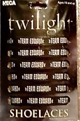 Twilight Team Edward Shoelace pack