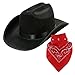 Funny Party Hats Cowboy Hat for Kids- Western Hat - Kids Cowboy Hat -Sheriff Hat - Children's Cowboy Costume Dress Up