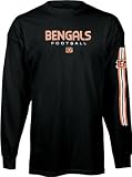 Cincinnati Bengals Kids 4-7 Real Authentic Long Sleeve Shirt - Medium (5-6)