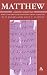 Matthew: A Shorter Commentary (International Critical Commentary)
