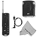 Wireless Remote Shutter Control For OLYMPUS EP-1 EP-2, SP-590 UZ, SP-570 UZ, SP-560 UZ, SP-550 UZ, SP-510 UZ, E620, E520, E-PL2, XZ-1 Cameras + MagicFiber Microfiber Lens Cleaning Cloth