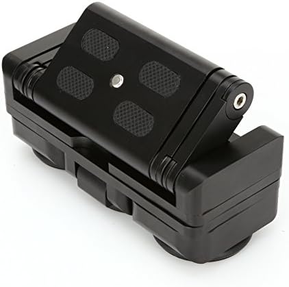 Mojoyce Foldable Tricycle Rail Cars 1/4'' Screw Mount Plate for DSLR Camera Gopro