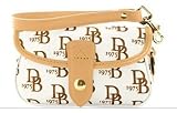 Dooney and Bourke Flap Wristlet White 2u20 Wh