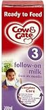 Cow & Gate Follow on Milk Ready to Feed Stage 3 6mth+ (200ml) 15x200ml Cartons
