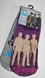 Jonas Brothers 2 Pack Girls Ankle Socks Size: 6-8