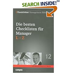 Die besten Checklisten für Manager. L-Z (Gebundene Ausgabe)