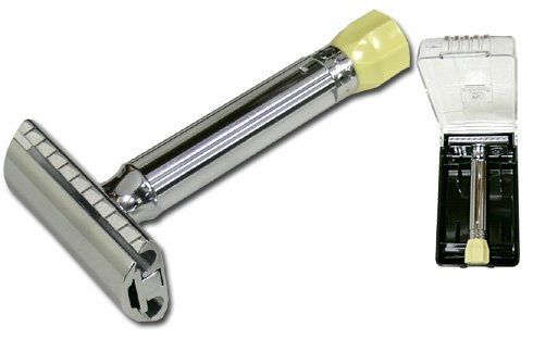 Merkur Progress Adjustable Double Edge Safety Razor with Pack of 10 Blades-#570- Made in Germany