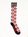 Donegal Bay Ohio State Buckeyes Men's Checkerboard Dress Socks, Scarlet/Black/Gray, One Size, NCAA Officially Licensed - DB Fan Gear