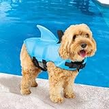 Swimways Sea Squirts Doggie Jacket, Blue (Small)