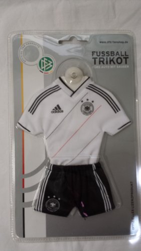 Fussball Trikot fürs Auto mit Saugnapf Deutsche Fußball-National-Mannschaft EM 2012