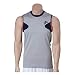 Mens Adidas YOC Sleeveless - Medium Grey Heather/Dark Orange/Nav