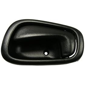 ***DRIVER INSIDE / FRONT-REAR*** 98-02 TOYOTA COROLLA / 98-02 GEO PRIZM DOOR HANDLE (W/ MANUAL LOCKS, BLACK) 99 00 01 1998 1999 2000 2001 2002