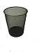 Kitchen & Housewares : WASTE BIN WIRE MESH BLACK