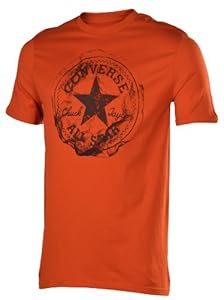 Converse Men's All Star Wrinkled Patch Graphic T-Shirt-Medium
