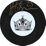 Dustin Brown Autographed/Hand Signed Puck