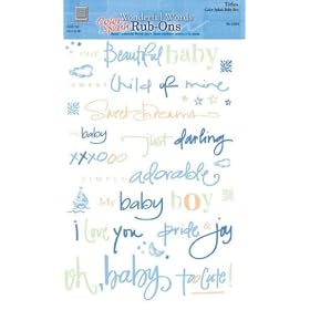 WNDRFL WRD BABY BOY RUB 6x9 by Alvin
