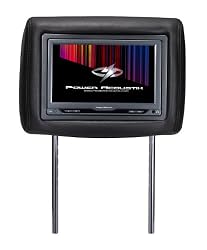 PowerAcoustikH-7BK(Black)SinglePre-LoadedUniversalReplacementHeadrestw/7LCDMonitor
