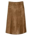 Camel Suede Skirt
