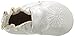 Robeez Girls' Metallic Mist Slip-On, Silver, 12-18 Months M US Infant